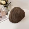 Forward Hat Vintage Hat Autumn Winter Suede Beret Women's Cap