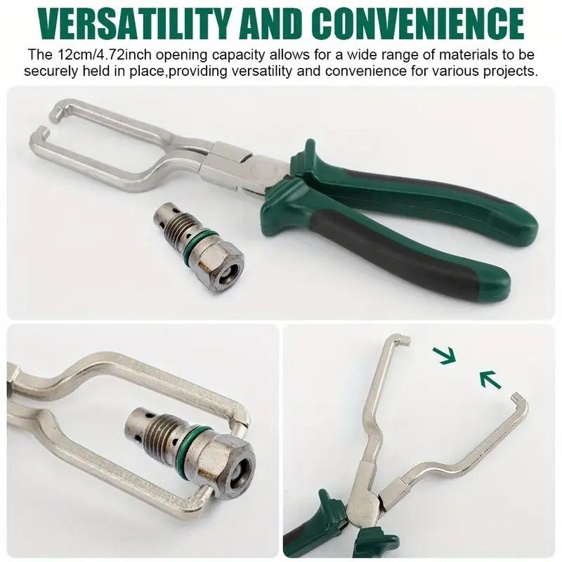 Professional Pipe Joint Pliers Filter Caliper Oil Tubing Connector Disassembly Tools Quick Removal Pliers Clamp Repair