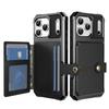 For iPhone 17/Air/16/15/14 Pro Max Case with Card Holder, Compatible with Magnetic Car Mount, Heavy Duty Shockproof Wallet Cover