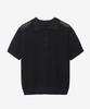 MINDBRIDGE [Couture] Crochet Collar Semi-Oversized Short Sleeve Knit - 2 Colors