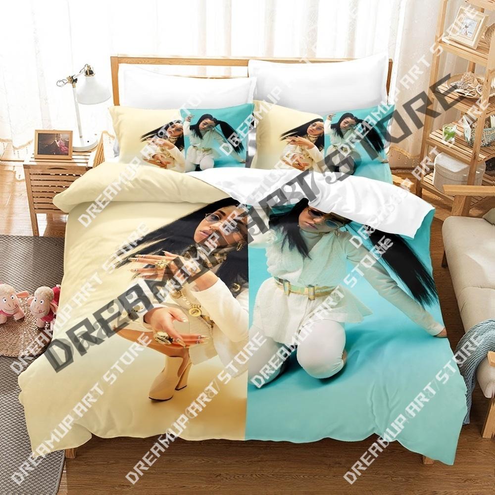 3D Print FKA twigs Singer Bedding Set Twin Queen King Full Size Duvet Cover Pillowcase Bed boys girls Adult Home Textiles