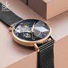 Guangzhou Watch Personality Geometric Hexagram Women'S Watch Women'S Niche Premium Quartz Watch 0157