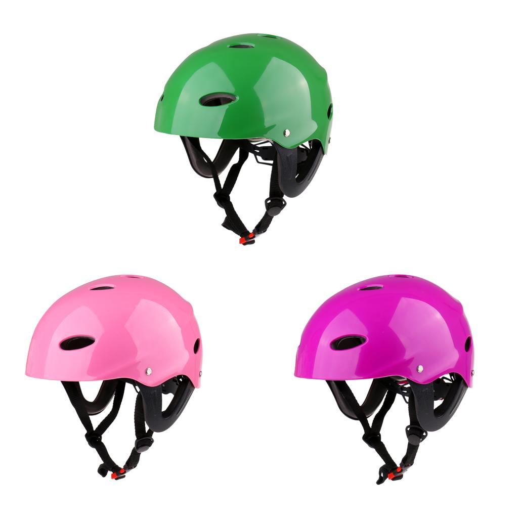 Water Sports Helmet ABS Shell Safety Headpiece Kayak Canoe Drifting Boating Accessory for Adult and Kids