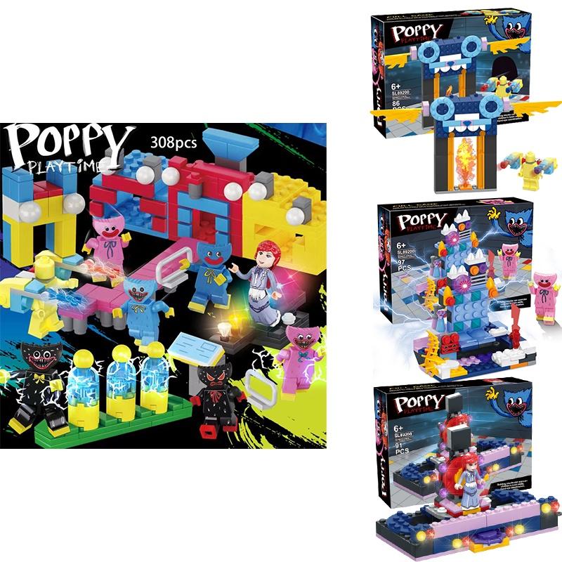 Poppy Playtime Building Set 4-in-1 8-in-1 Huggy Wuggy Blocks Puzzle Game For Kids