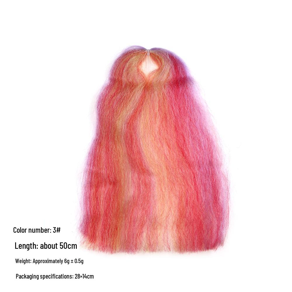 Fly Tying Hooks with EP Silky Non-Absorbent Fibers for Fly Fishing
