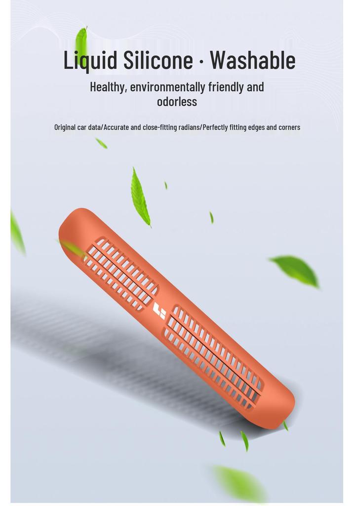 Silicone Protective Cover for Ideal L8/L9 Under-Seat Air Vent Rear Car Accessory