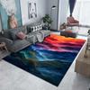 1PC Colorful Mountains Printed Carpet for Living Room Bedroom Bedside Bathroom Floor Mat Area Rugged Sofa Mat Home Decor