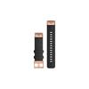 Garmin QuickFit 20 watch strap 20 mm Black/Rose Gold