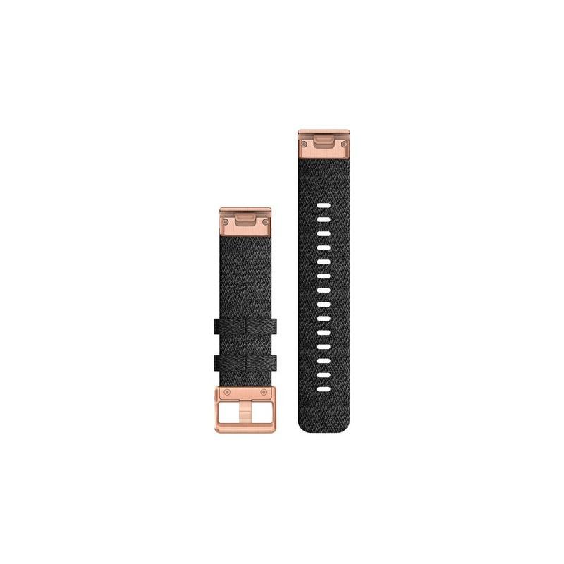 Garmin QuickFit 20 watch strap 20 mm Black/Rose Gold