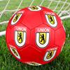 FC Union Berlin Size 5 Soccer Ball, Machine-Stitched PVC, Durable & High Bounce, All Ages Fit, fan merchandise, matches & outdoor use.