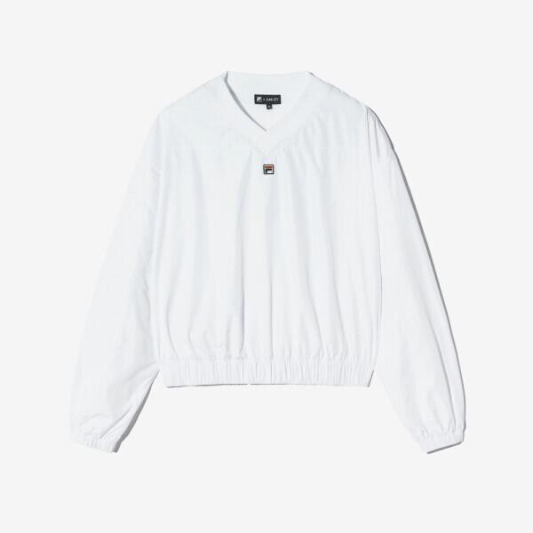 Fila Men S Windbreaker SweatShirt White fS2poh2h93f Whi white/85