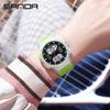 Sanda Trendy Waterproof Dual Display Electronic Sports Watch for Students