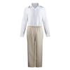 Anime Cosplay Costume WONDER EGG PRIORITY Sawaki Momoe Uniform Suit Campus Style Blue Knitted Top