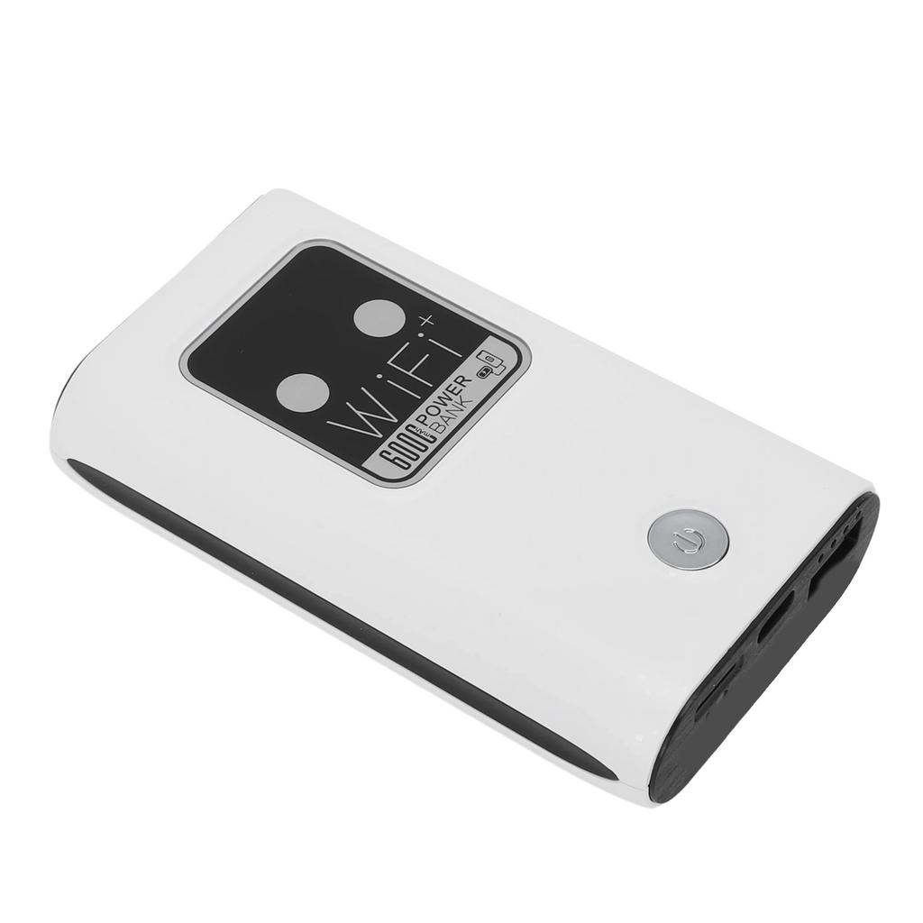 4G LTE Portable WiFi 300Mbps Mobile Hotspot Portable Wireless Router 6000mah Power Bank with SIM Card Slot for European