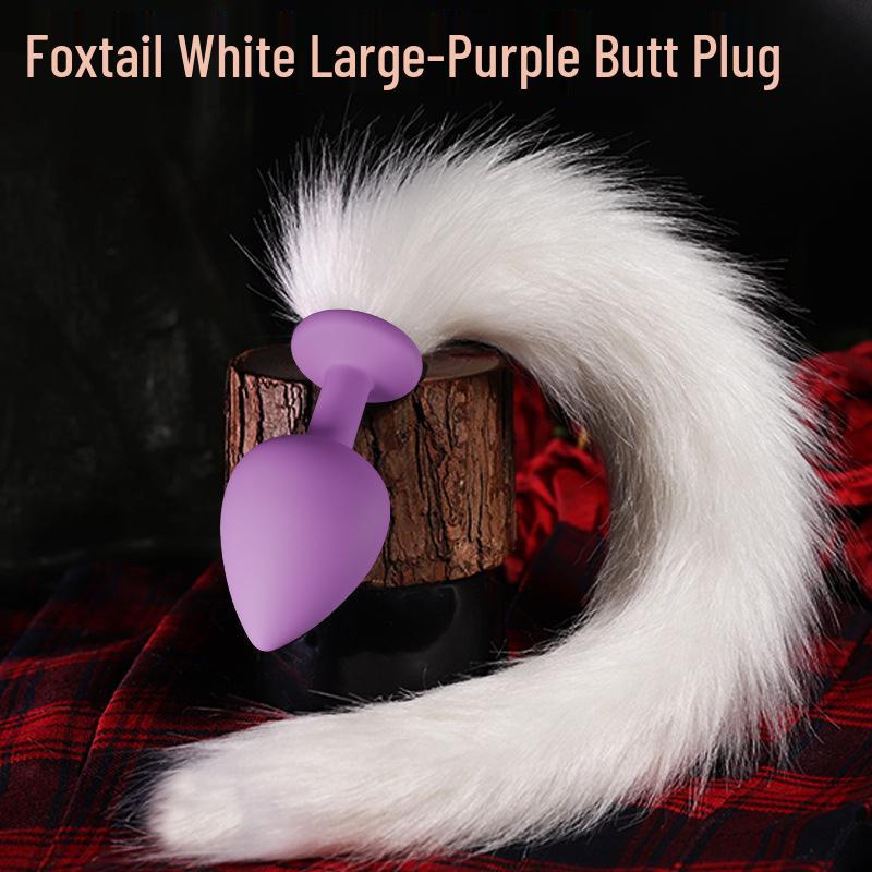 Fox Tail Mini Butt Plug - Adult SM Erotic Toy