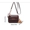 Leather Shoulder Bag Purse for Women - Fashion Crossbody Bags Underarm Bag Small Square Satchel Handbag