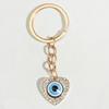 Punk Enamel Hollow Eye  Eyeball Key Chains For Women Men Accessorie Car Keys DIY Handmade Jewelry Gifts Bag Charm