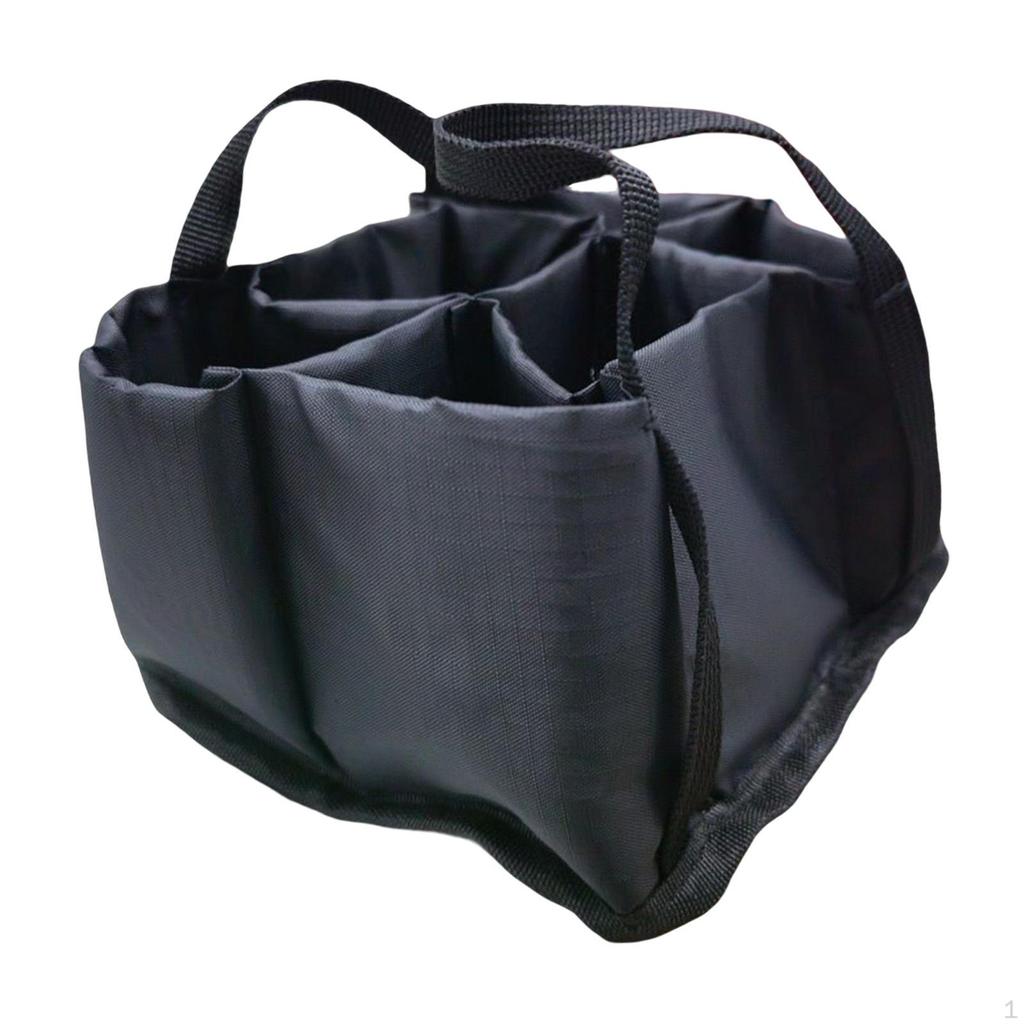 Camping Storage Bag Accessories Basket Condiment Jar for Outdoor Travel Picnic