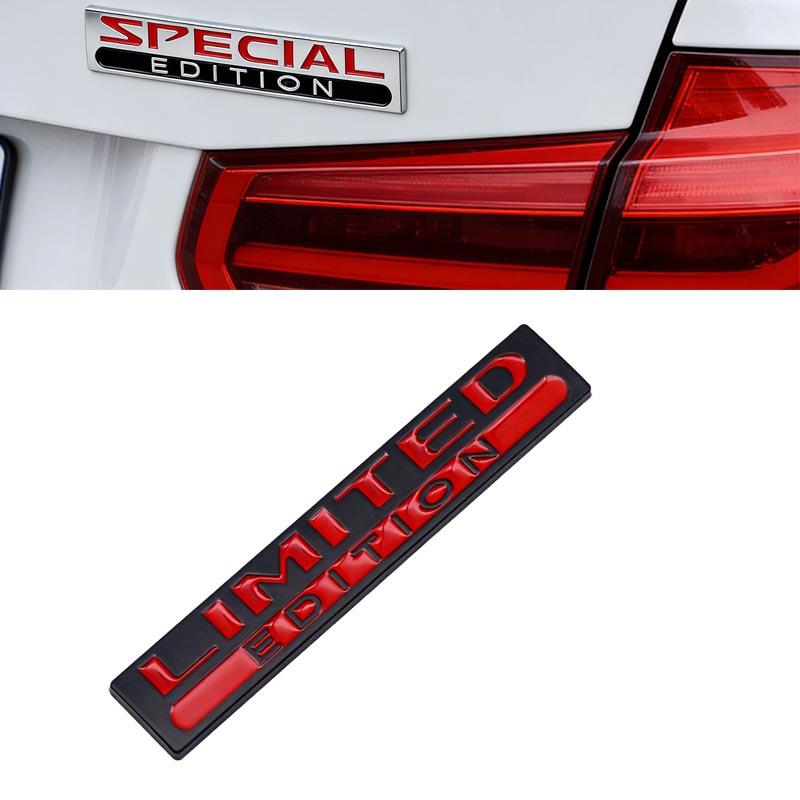 3D Metal SPECIAL EDITION Car Decoration Sticker For Car Modification LIMITED EDITION Accessories