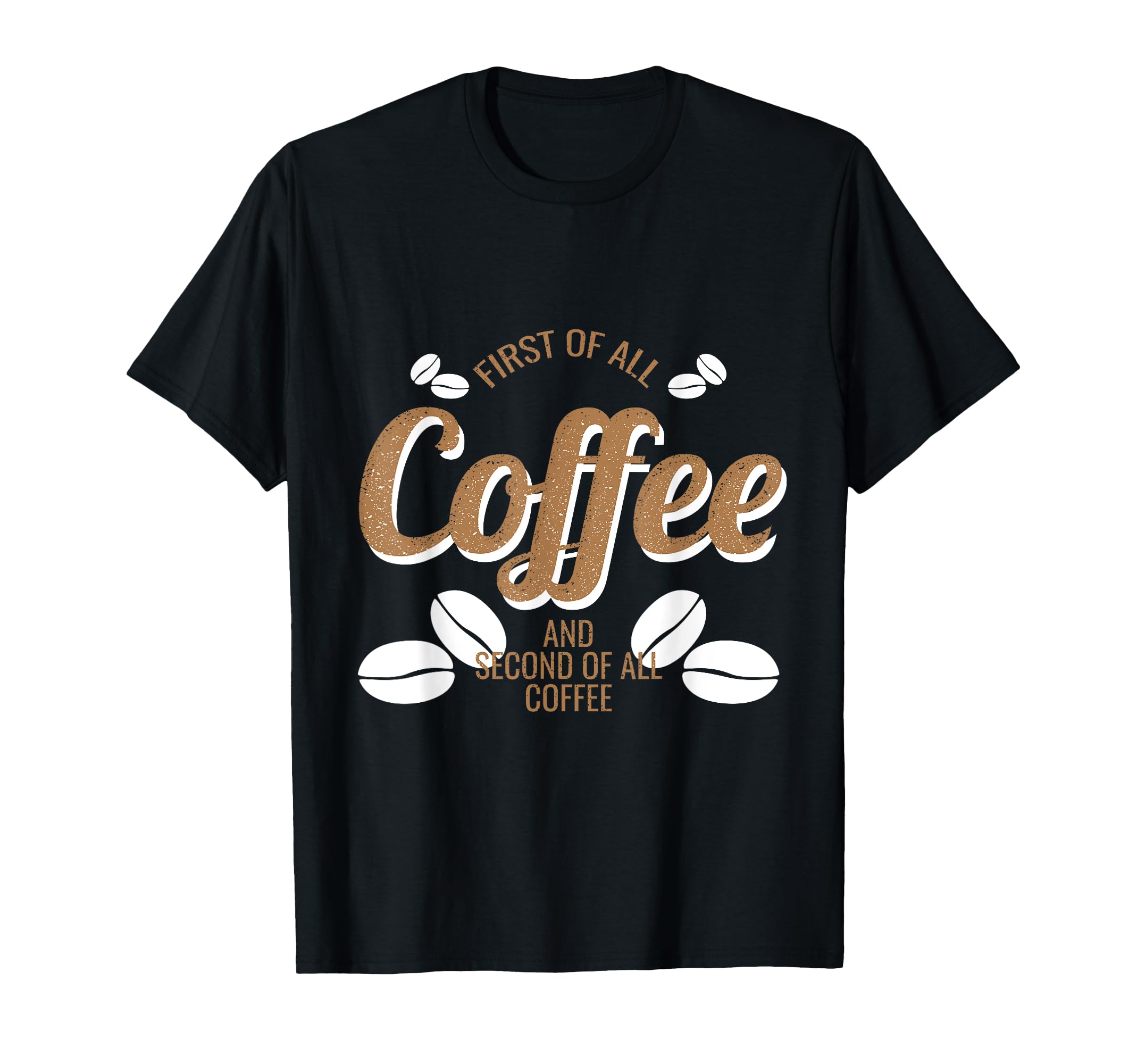 

Coffee Bean Design is All About Coffee Funny Pothead T-Shirt