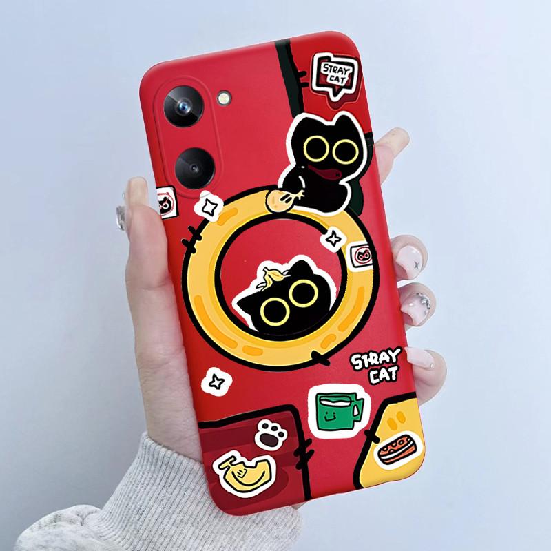 For Realme 10 Pro Phone Case RMX3661 Butterfly Flower Girl Design Soft Silicone TPU Back Housing for Realme 10Pro 5G 2022 Cover