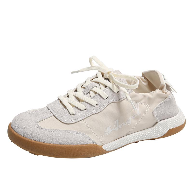 Spring and summer new 2025 women's retro versatile umbrella cloth matte breathable low-top sports and leisure board shoes women's shoes