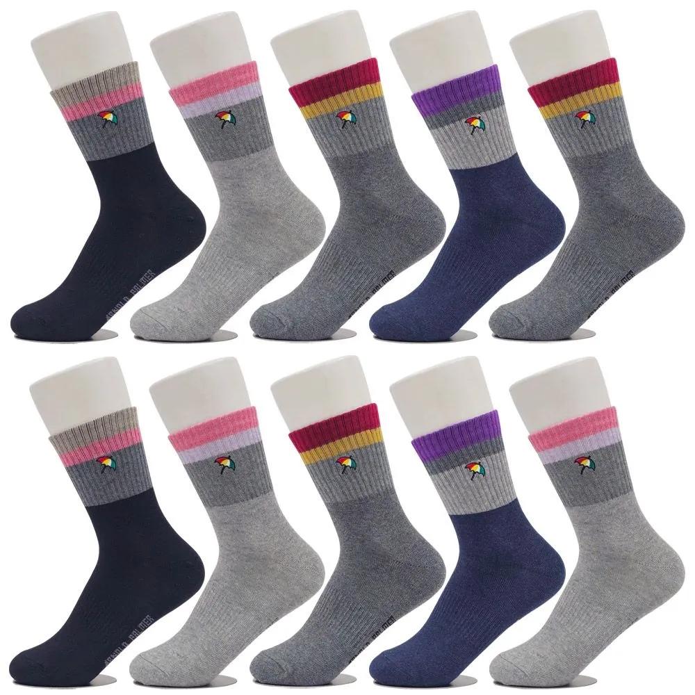 Arnold Palmer Anti-Twist Women's Casual Socks Mid-Length 10 Pairs LSP002 Women's Casual Socks