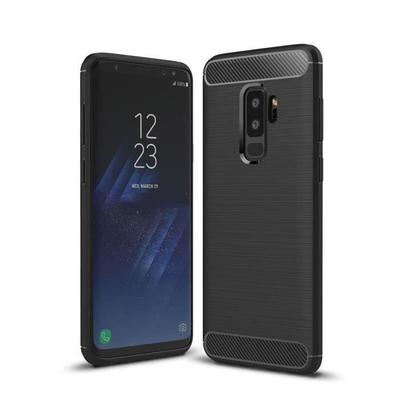 Hülle - Carbon - SAMSUNG GALAXY S9 PLUS - Ultraresistent - Flexibel - Schwarz