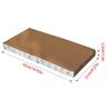 Scratching Boards for Indoor Cats Scratcher Corrugated Paper 3pcs Kitten Toys Anti-Scratch Cardboard for Furniture Protection