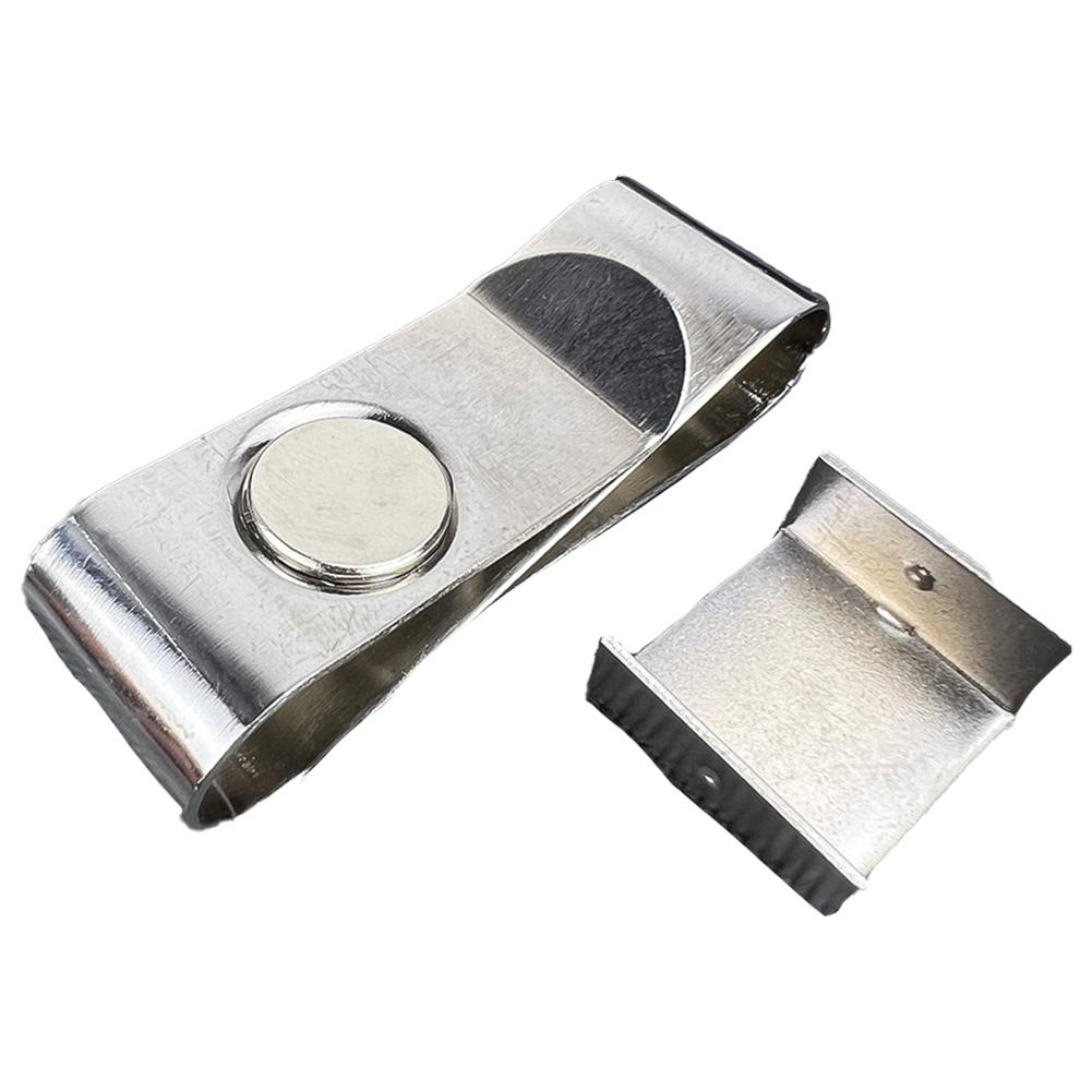 

1 шт. магнитный зажим для мела из нержавеющей стали типа S, прочный регулируемый зажим для хранения, аксессуары для бильярда Chalk clip