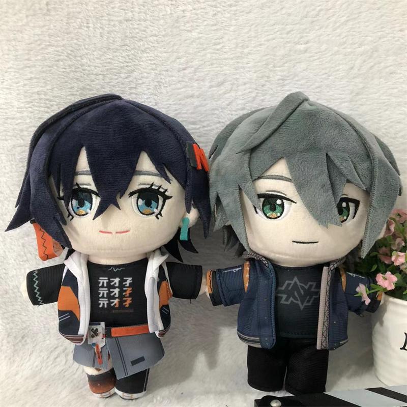 20cm Zenless Zone Zero Plush Doll Toy Alexandrina Ellen Joe Nicole Demara Von Lycaon Belle Wise Stuffed Figure Anime Fans Gifts