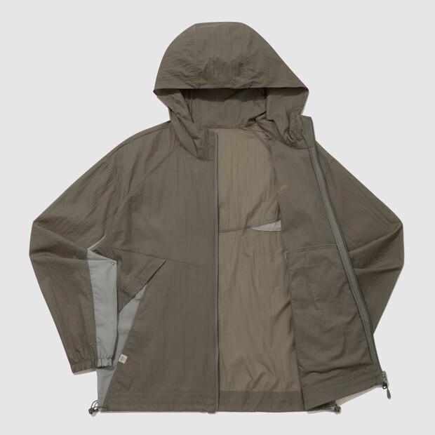 Umbro Sungard Ultralight Hooded Windbreaker Jacket Brown Ur221Cjk43 (B Type)