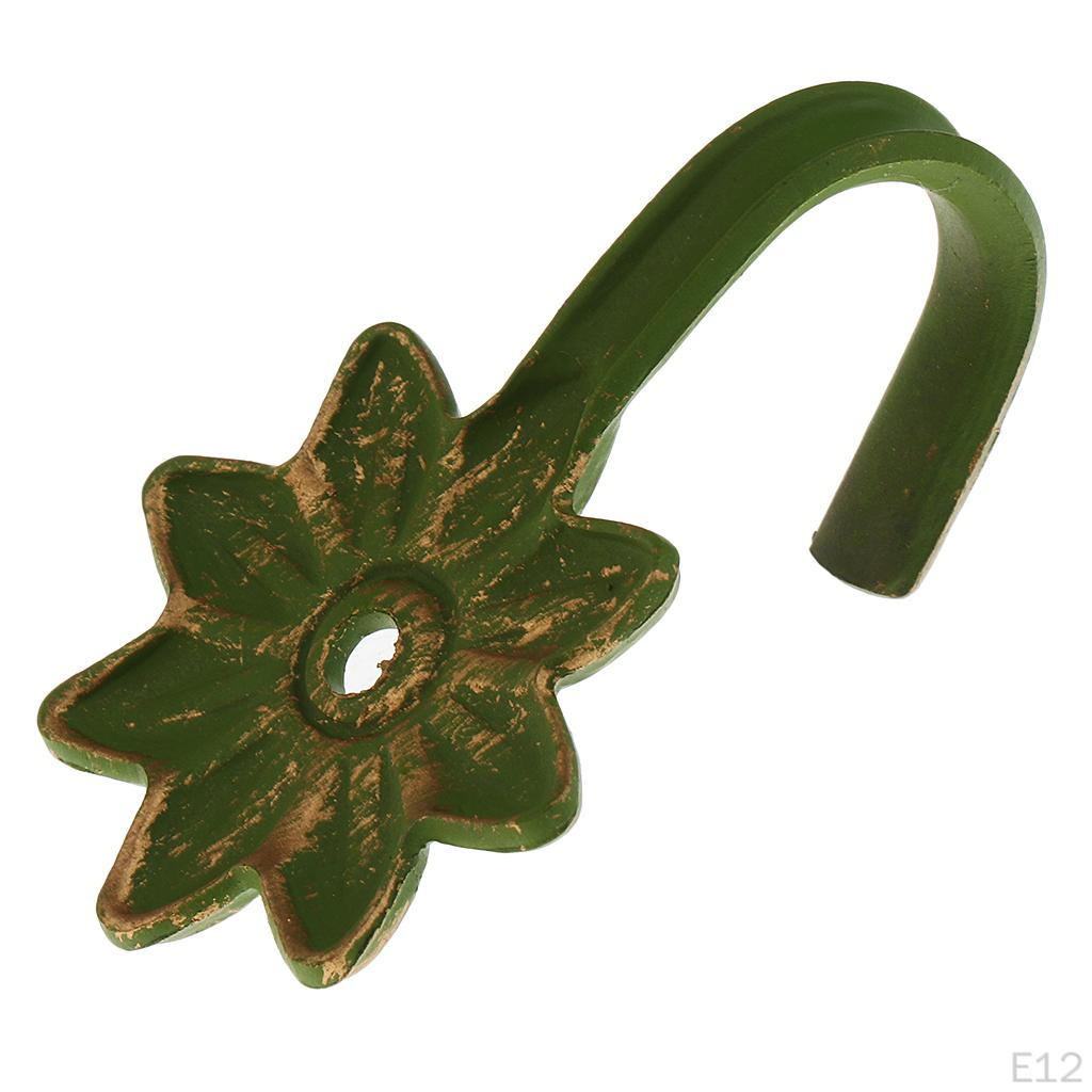 2 Pieces Sliding Hooks For Curtains Alzapaños Decorative Collection Bedroom Retention Elegant