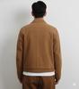 Stylish Men's Suede Brown Causal Handmade Jacket Lambskin Leather Trucker Genuine