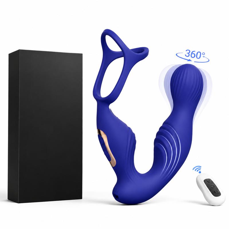 Anal Vibrator Male Sex Toys for Men Prostate Massager With Penis Ring Remote Anal Toy Adults Product Butt Plug for Women Gay