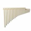 Pan Flute, C Key, Beginner Student Instrument, Portable, Oxford Bag Included Beige Black