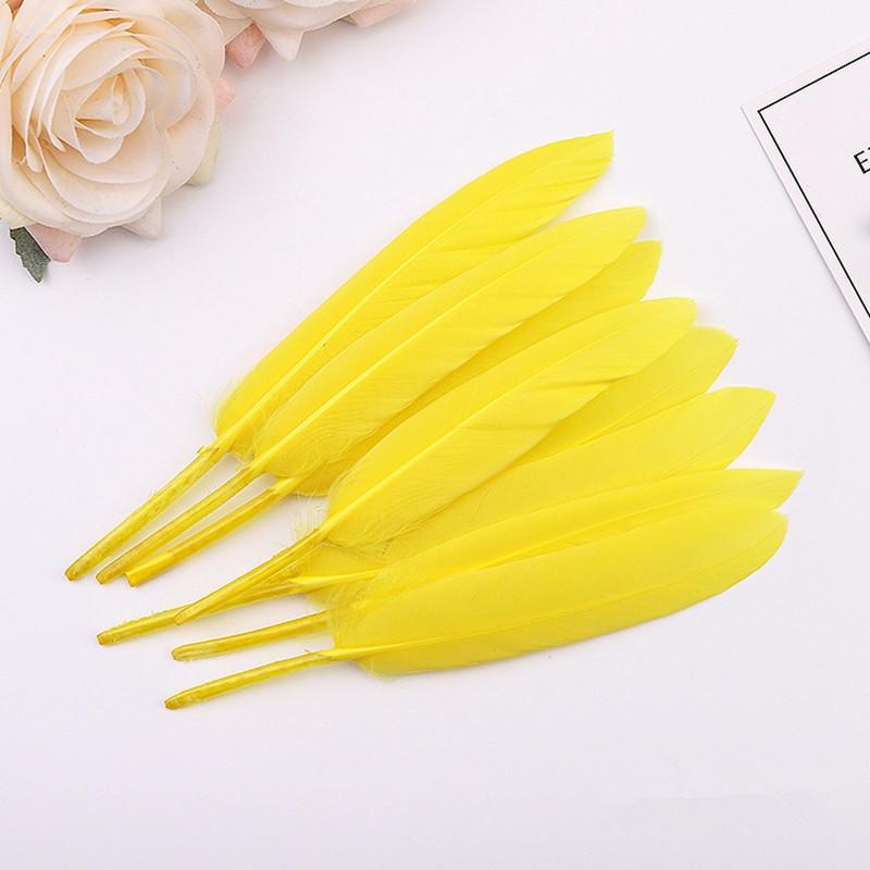 20Pcs Duck Feathers DIY Dream Catcher Halloween Crafts Supplies Wedding Home Partys Decor Jewelry Creation Apparel Accessories