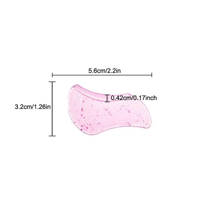 1 paio di cuscinetti per permanente ciglia inferiori, bacchette per ciglia, scudo per sollevamento, piegaciglia in silicone 3D, strumento per innesto, applicatore per ciglia