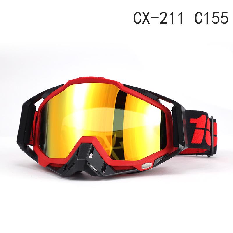 Gafas de Moto y Esquí a Prueba de Viento Transfronterizas: 100% Todoterreno, Equitación al Aire Libre y Protección para Descenso