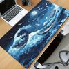 Pc Dramatic Night Ocean Wave  Ship HD Printed Mouse Pad MultiFunctional Desk Mat for Gaming  Office
