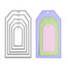 5Pcs/set Label Frame Christmas Tag Stencils Scrapbooking Photo Album Paper Cards Embossing Craft Die