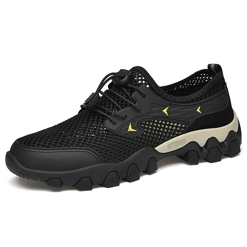 New men's shoes summer mesh breathable casual shoes boys outdoor sports shoes travel hiking shoes men's