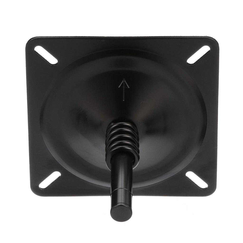 Mehrzweck-Bootsdrehsitze mit 360-Grad-Neigung und pulverbeschichteter schwarzer Oberfläche für Salzwasseranwendungen