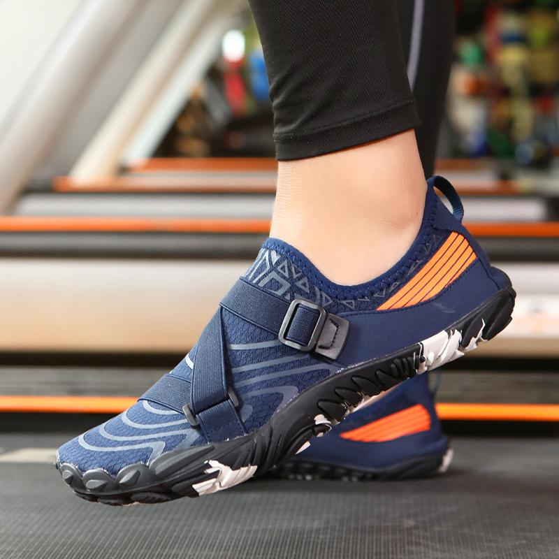 35-46 Unisex Multifunctional Solid Color Buckle Yoga Fitness Shoes Swimming Shoes Women's Large Size Water Sneakers Beach Shoe