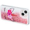 OOPKINS Glitter Case for iPhone 14 Plus, Sparkle Floating Quicksand Case for Girl Clear Soft TPU Silicone Shockproof Protective Cover for iPhone 14