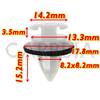 100pcs Door Trim Panel Clips For 51411973500 51418161527 7539204010 7539235200