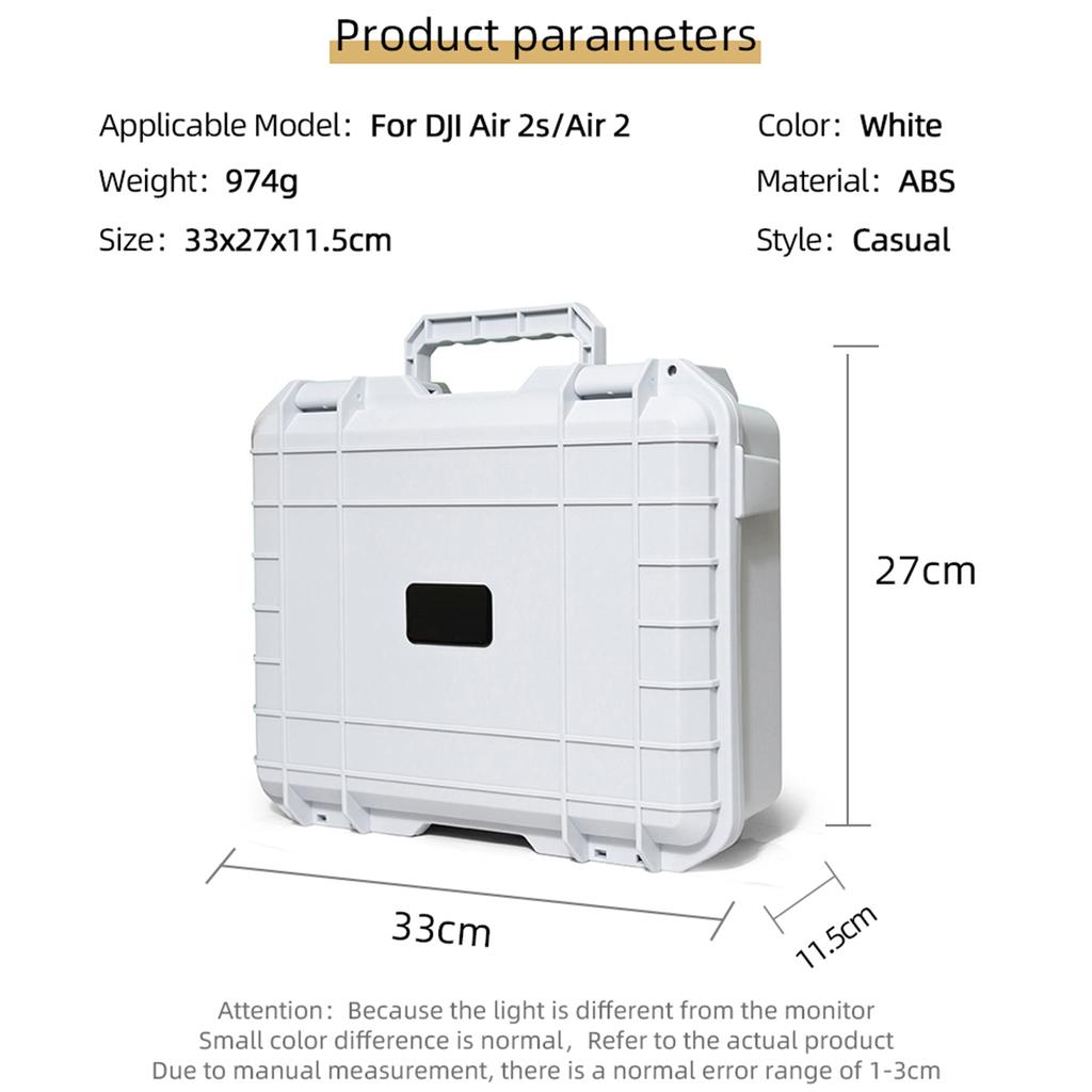 Storage Bag Hard Carrying Box for Mini 3/Mini 3Pro Drone Hard Shells Protective Pouch with Inner Tray Carry Pouch