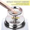 Nail Glass Bottle Press Funnel Press Type Bottle Nail Remover Water Empty Bottle Cleaning Liquid Crystal Hydraulic 180Ml