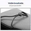 Soft Breathable Warm And Cool Dual Use Sleep Eye Mask Lightweight Warm And Cool Dual Use Eye Mask for Relieving Eye Fatigue Nap