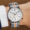 Multifunctional Three-eye Six-pin Men's Quartz Watch OS10 Quartz Movement Fashion Casual Quartz Watch